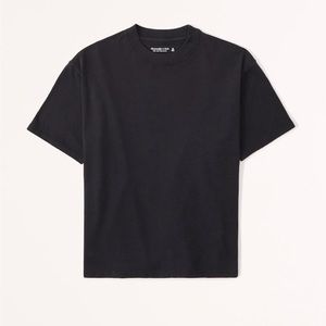 Abercrombie&Fitch Black Basic Tee-Shirt